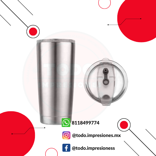 Termo 20oz -  Incluye Tapa Antiderrame.