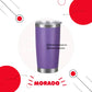 Termo 20oz - Caja 25pzs - Incluye Tapa Antiderrame.